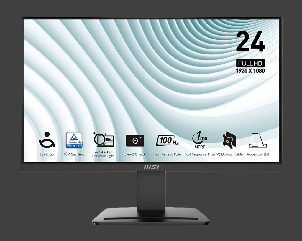MSI PRO MP2412 23.8" 100Hz 1ms Monitor