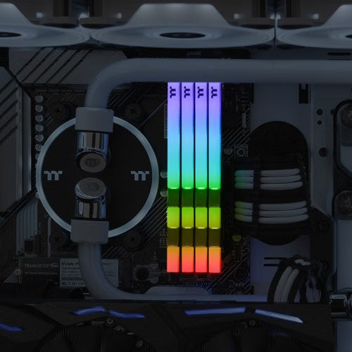 Thermaltake TOUGHRAM RGB Memory DDR4 3600MHz 32GB (16GB x 2) White