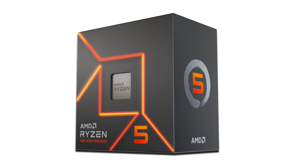 AMD Ryzen 5 7600 100-100001015BOX 6 Cores CPU Radeon VGA