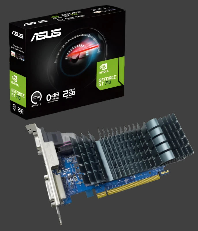 Asus GT710-SL-2GD5-BRK-EVO GT710 LP 2G DDR5 video card