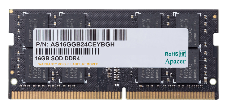 Apacer 16GB DDR4-3200 MHz Sodimm Memory