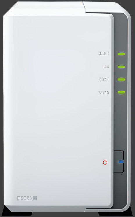 Synology DS223J Diskstation 2-Bay NAS diskless
