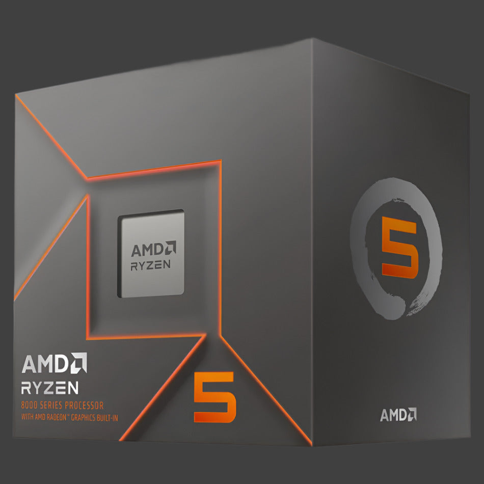AMD Ryzen 5 8500G 6-Core, 12-Thread Desktop Processor with Radeon 740M Graphics