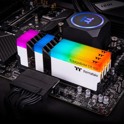 Thermaltake TOUGHRAM RGB 32GB (2x16GB) DDR5 5600MT/s C36 Memory White Edition (Intel XMP 3.0 / AMD EXPO Ready)
