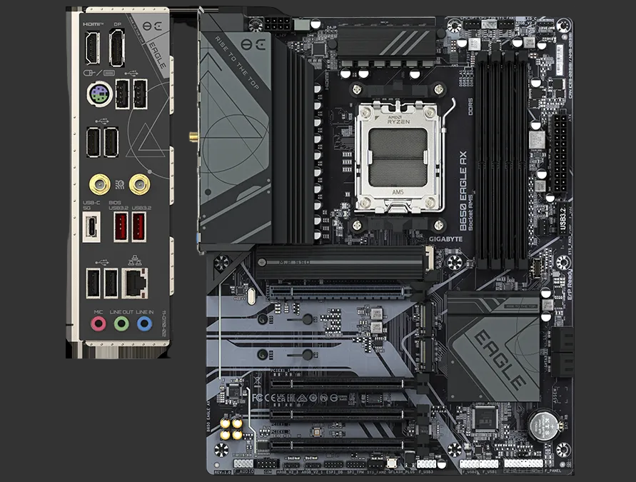Gigabyte GA-B650-EAGLE-AX AMD AM5/ATX/4x DDR5 AM5