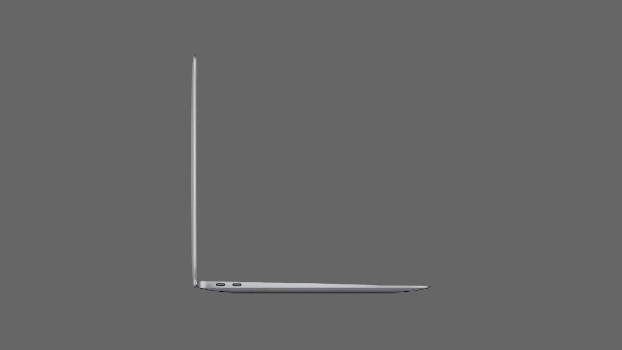 Refurbished Apple MacBook Air, M1, 8GB RAM, 251GB SSD, MacOS