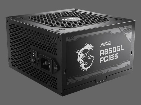 850W MSI MAG A850GL PCIE5 POWER SUPPLY