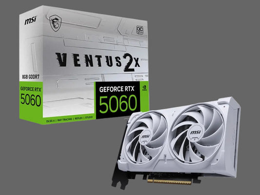 MSI RTX 5060 8G VENTUS 2X OC WHITE RTX5060 Video