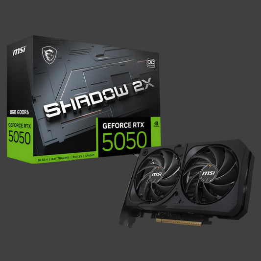 MSI GeForce RTX 5050 8G SHADOW 2X OC