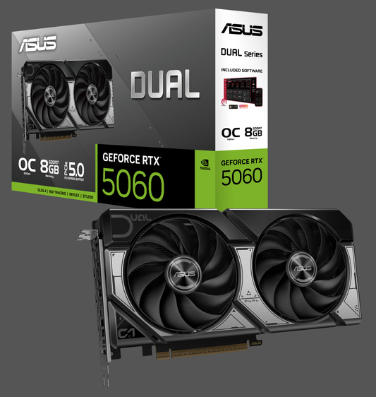 Asus DUAL RTX5060 O8G OC Video card