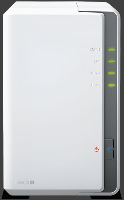 Synology DS223J Diskstation 2-Bay NAS diskless