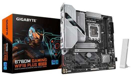 Gigabyte B760M GAMING WIFI6 PLUS GEN5 DDR5 mATX motherboard