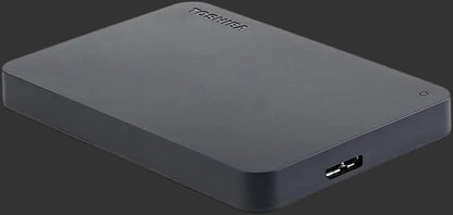 Toshiba Canvio Basics 2TB Portable External Hard Drive USB 3.0, Black