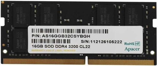 Apacer 16GB DDR4-3200 MHz Sodimm Memory