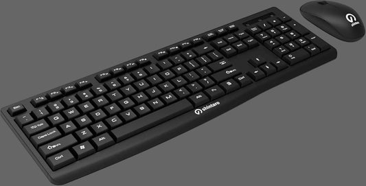 Shintaro Wireless Keyboard & Mouse Combo - Compact, Spill-Resistant, 10m Range