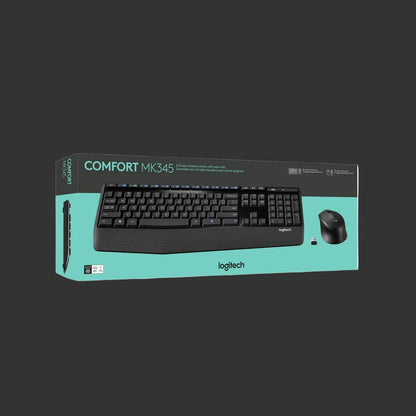 Logitech MK345 Wireless Keyboard and Mouse Combo