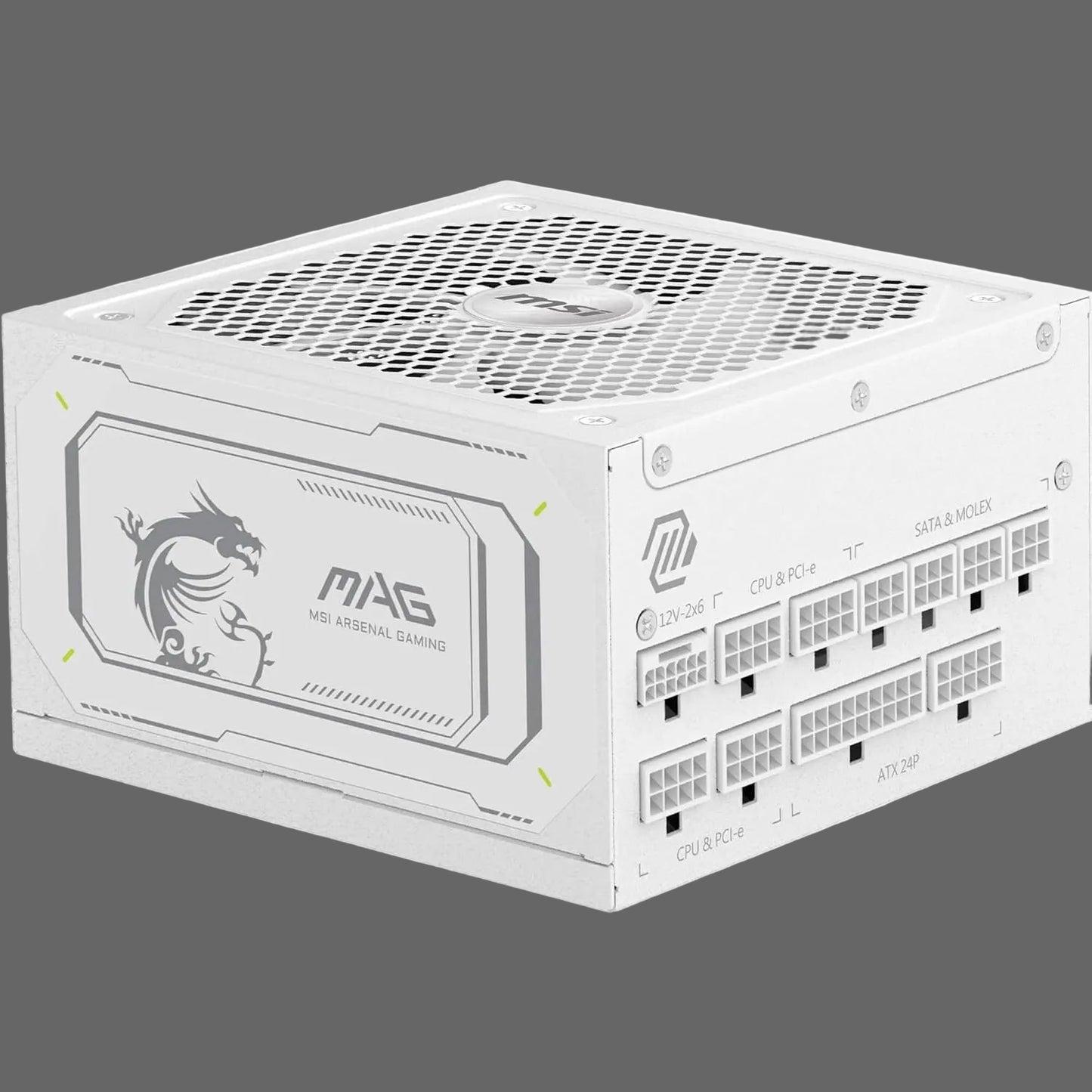 1000W MSI MAG A1000GL PCIE5 WHITE POWER SUPPLY