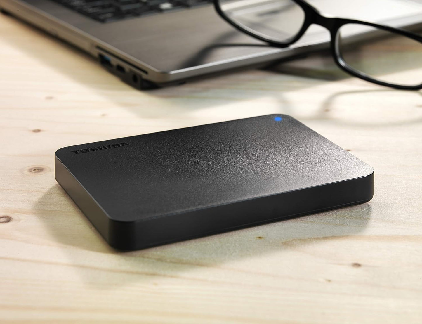 Toshiba Canvio Basics 2TB Portable External Hard Drive USB 3.0, Black