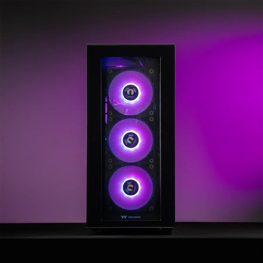 Thermaltake Gaming System Infinity PRO V7 - AMD 7500F / RTX 5070/ B650 WIFI/ 1TB SSD/ 32GB RAM/ V350 Black
