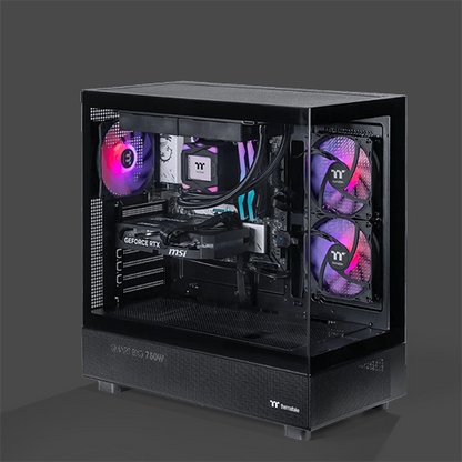 Thermaltake Gaming System Horizon V2 - AMD 7500F / RTX 5060/ B650 WIFI/ 32GB RAM/ View 270 ARGB BLACK
