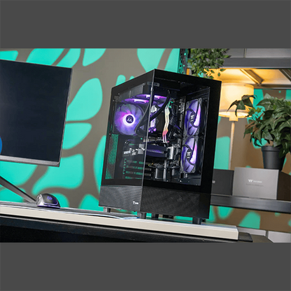 Thermaltake Gaming System Horizon V2 - AMD 7500F / RTX 5060/ B650 WIFI/ 32GB RAM/ View 270 ARGB BLACK