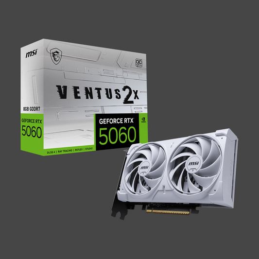 MSI RTX 5060 8G VENTUS 2X OC WHITE RTX5060 Video