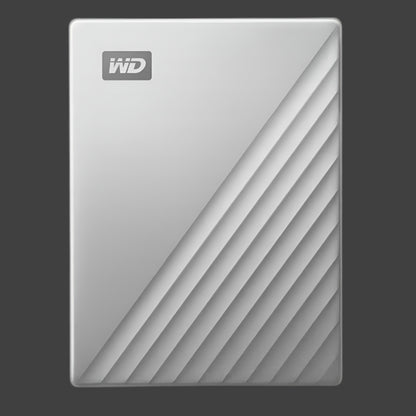 2TB My Passport Ultra Silver USB-C / USB A External Hard Drive