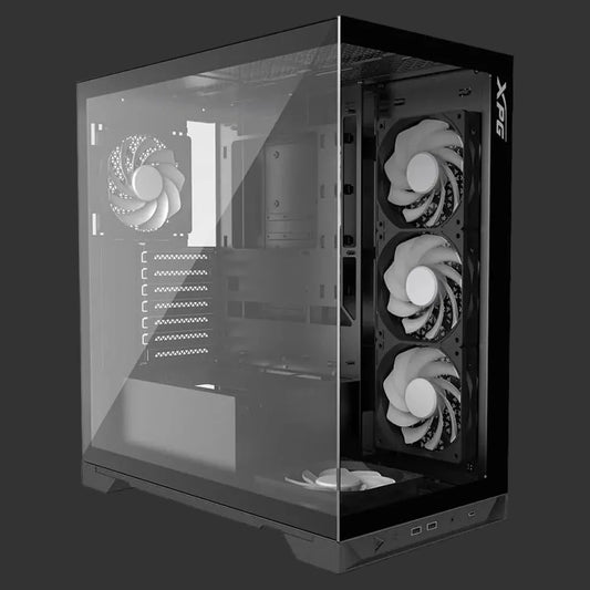 ADATA XPG INVADER X BLACK GAMING CASE (5xFANS+RISER CABLE)