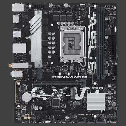 Asus B760M-AYW WIFI D4 DDR4 mATX motherboard