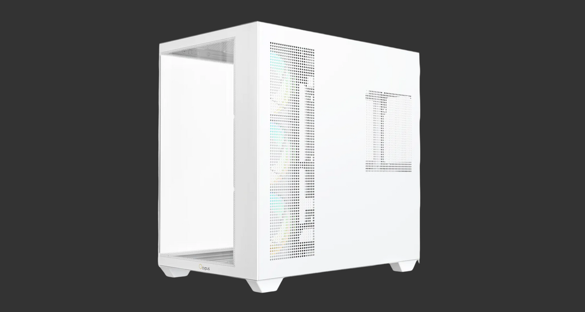 OCYPUS GAMMA C74 WHITE GAMING CASE