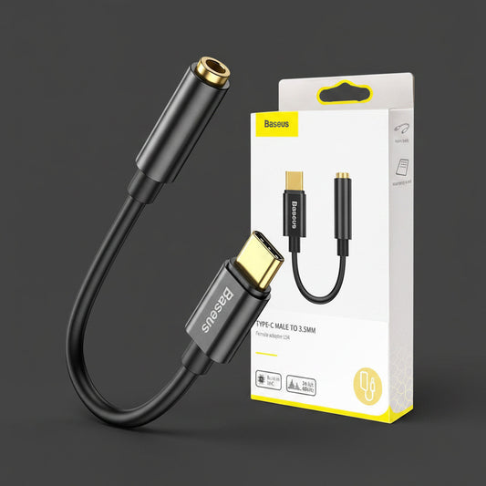 Baseus Type-C Male to 3.5mm Female Adapter L54