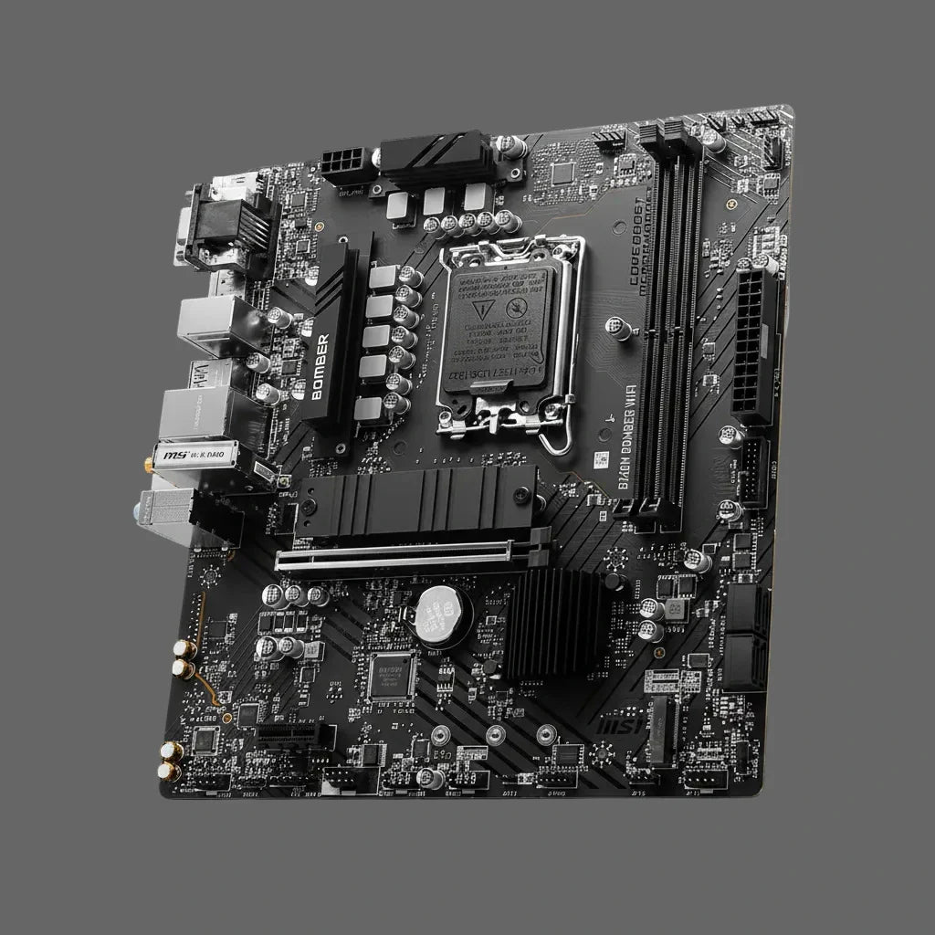MSI B760M BOMBER WIFI LGA1700 DDR5 Motherboard