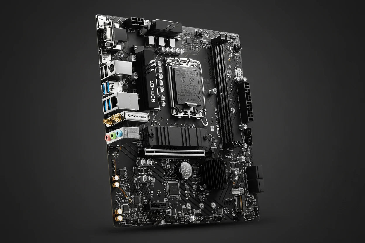 MSI B760M BOMBER WIFI LGA1700 DDR5 Motherboard
