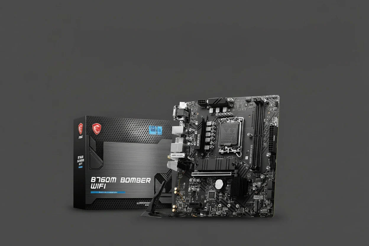 MSI B760M BOMBER WIFI LGA1700 DDR5 Motherboard