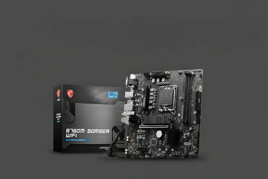 MSI B760M BOMBER WIFI LGA1700 DDR5 Motherboard