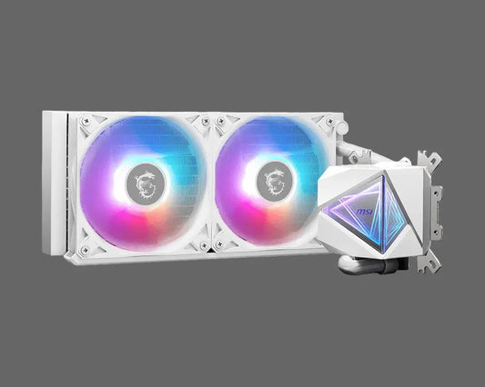 MSI MAG CORELIQUID I240 WHITE - ARGB Gen2, PWM, 2*Fans, 120*120*25mm