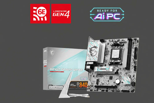 MSI B840M GAMING WIFI6E AM5 MOTHERBOARD