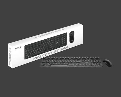 MSI FORGE K210 WIRELESS KEYBOARD & MOUSE COMBO PACK
