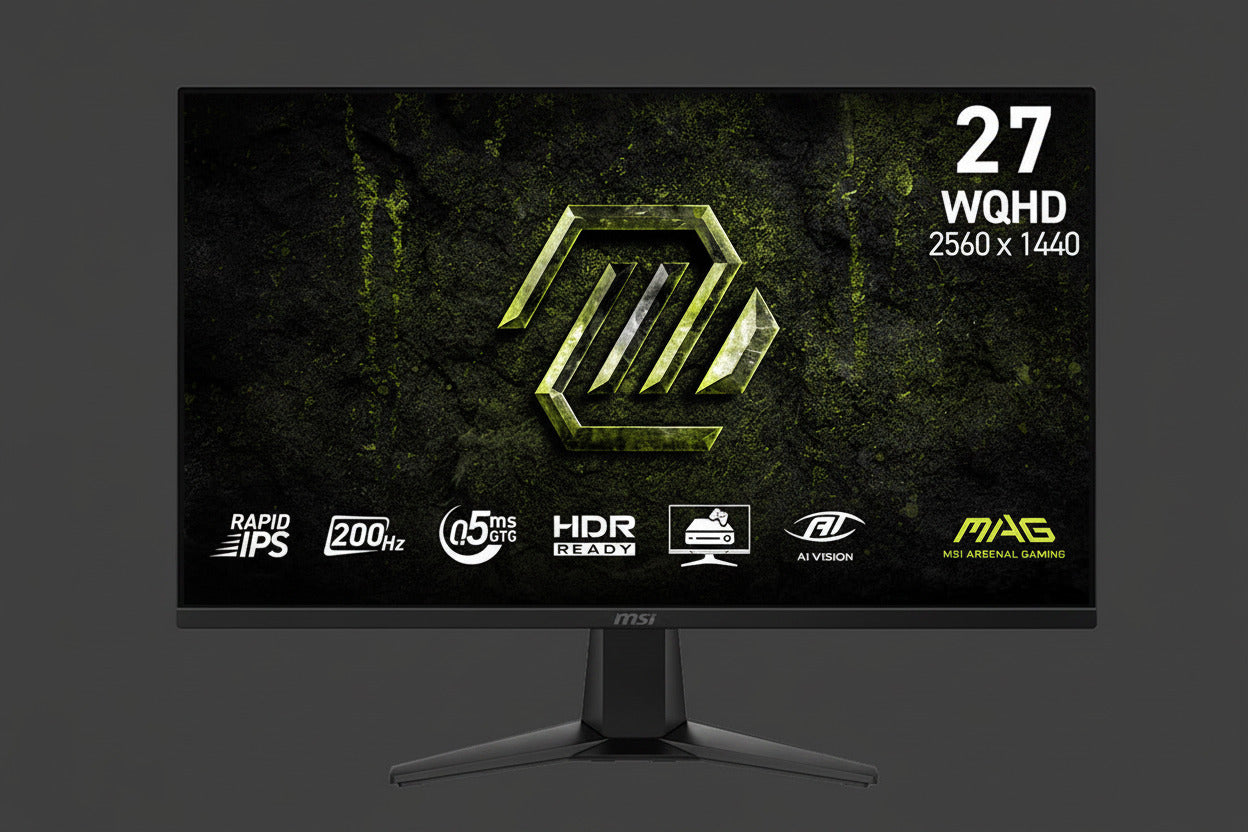 MSI MAG 275QF E20 27" QHD Rapid IPS 200Hz Gaming Monitor