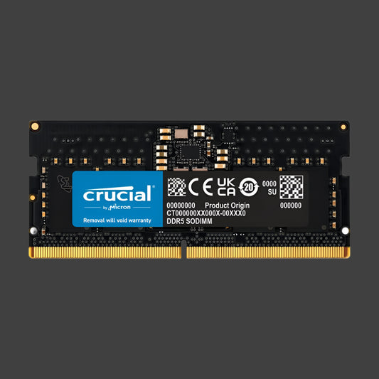 Crucial CT16G48C40S5 16GB DDR5 4800 Sodimm Laptop memory