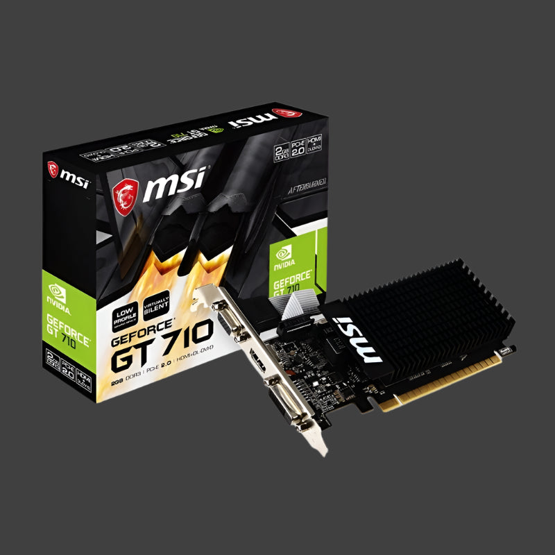 MSI GT 710 2GD3H LP GT710 2GB video card