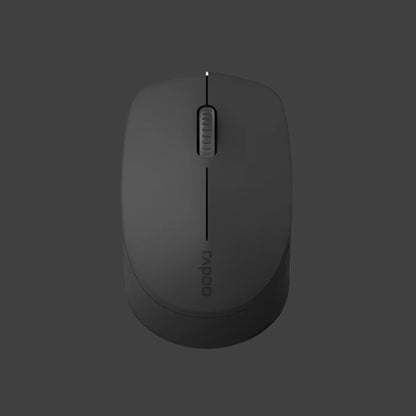 RAPOO M100 2.4GHz & Bluetooth 3 / 4 Quiet Click Wireless Mouse - 1300dpi Connects up to 3 Devices