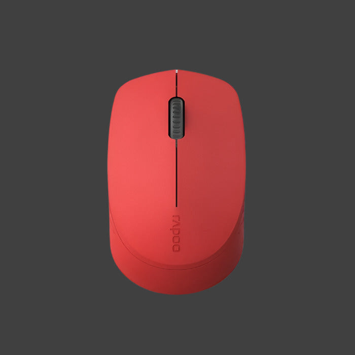 RAPOO M100 2.4GHz & Bluetooth 3 / 4 Quiet Click Wireless Mouse - 1300dpi Connects up to 3 Devices