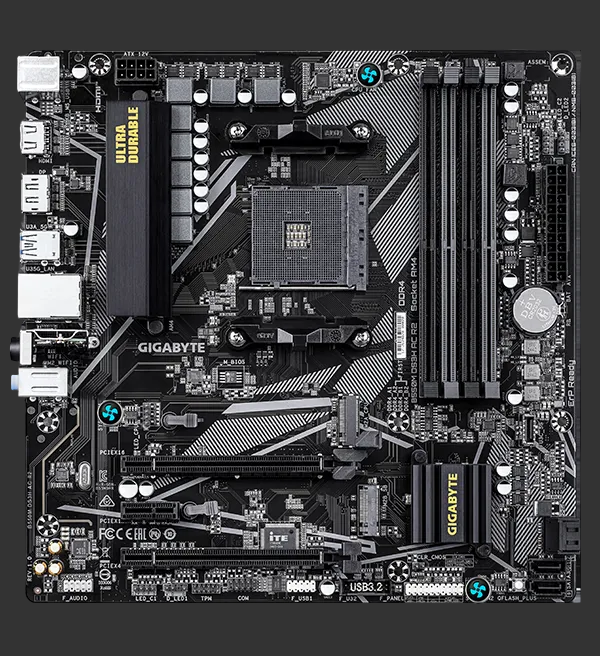 Gigabyte B550M DS3H AC R2 Wifi AM4 mATX motherboard