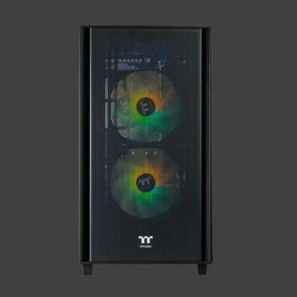Thermaltake Gaming System Genesis Ultimate V4 - AMD 5600 / RTX 4060 / B550 WIFI / 16GB RGB RAM / H16 Black