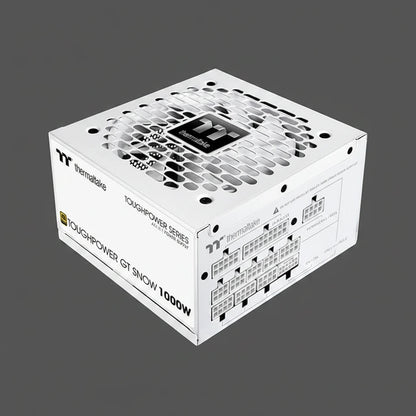Thermaltake Toughpower GT 1000W 80+ Gold PCIe Gen 5.1 ATX 3.1 Fully Modular PSU Snow