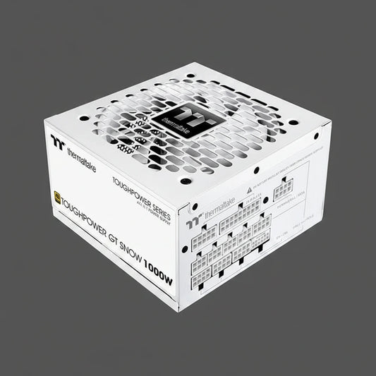 Thermaltake Toughpower GT 1000W 80+ Gold PCIe Gen 5.1 ATX 3.1 Fully Modular PSU Snow